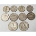 UNITED STATES OF AMERICA 1944 ONWARDS . 1/4 QUARTERS, NICKELS AND DIMES . MIX GRADE COINS